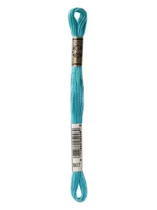 Fil à broder DMC Mouliné Spécial® (Art. 117) 807 Marée turquoise