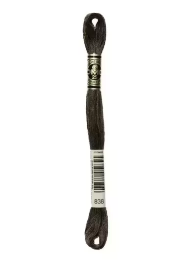 Fil Mouliné Spécial DMC 838 Bois foncé