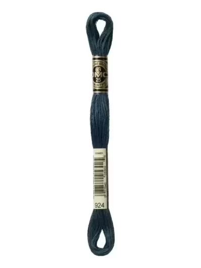 Fil Mouliné Spécial DMC 924 Perle de Tahiti