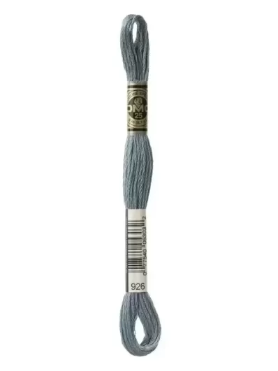 Fil Mouliné Spécial DMC 926 Gris vert