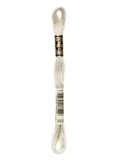 Fil Mouliné Spécial DMC 3033 Beige flanelle