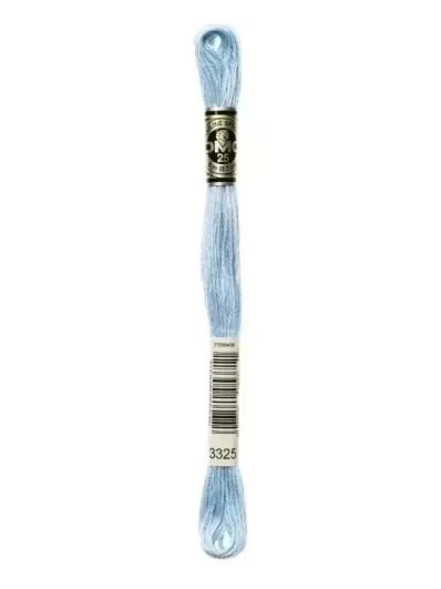Fil Mouliné Spécial DMC 3325 Bleu azur