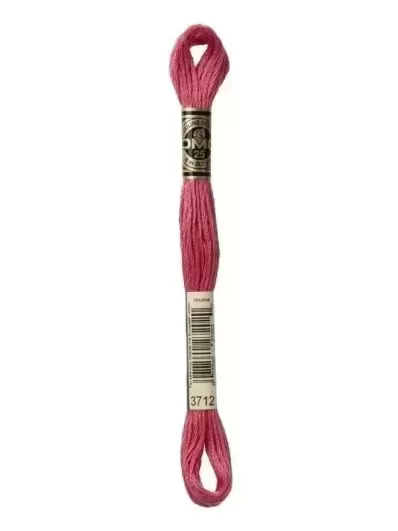 Fil Mouliné Spécial DMC 3712 Blush rose