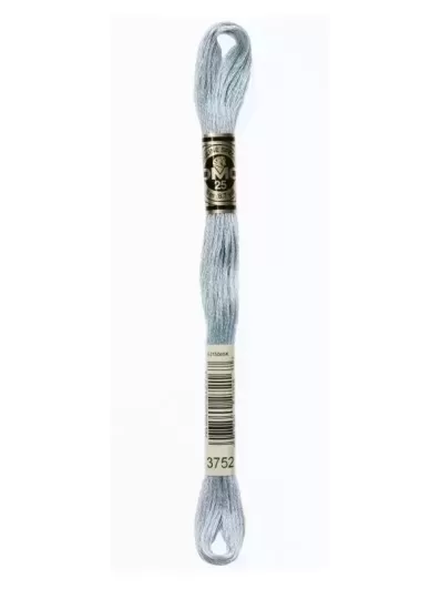 Fil Mouliné Spécial DMC 3752 Bleu porcelaine clair