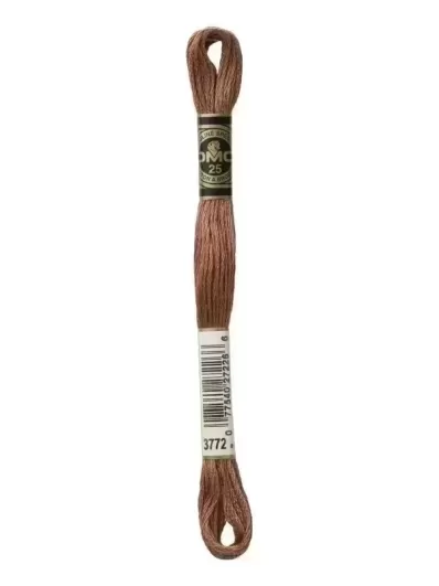 Fil Mouliné Spécial DMC 3772 Marron glacé