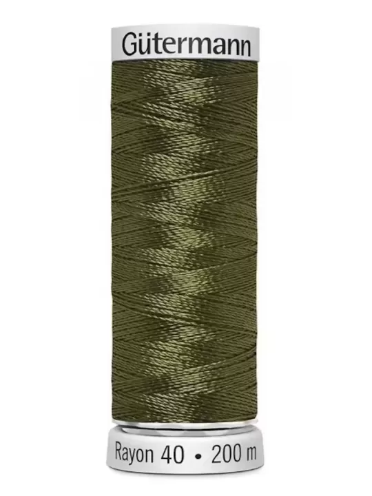 GÜTERMANN RAYON 40 N° 1156 Light Army Green