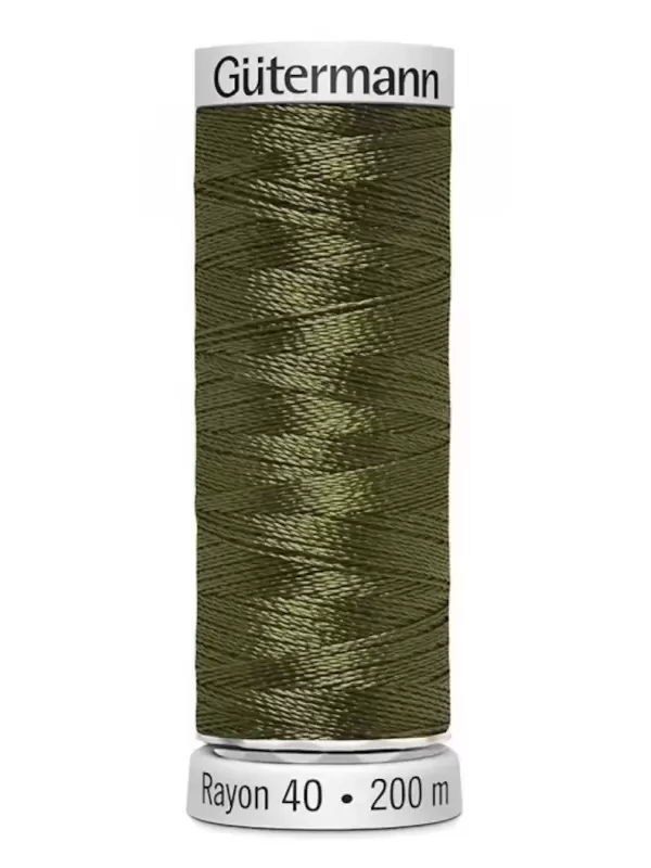 GÜTERMANN RAYON 40 N° 1156 Light Army Green