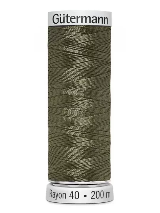 GÜTERMANN RAYON 40 N° 1228 Drab Green