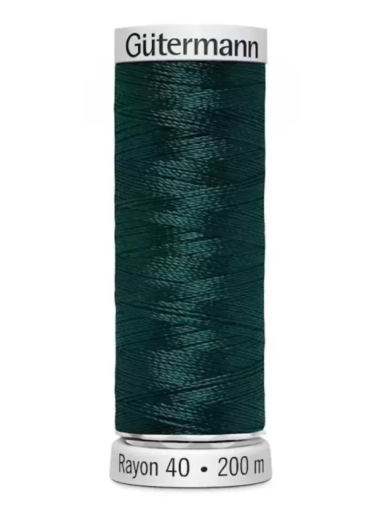 GÜTERMANN RAYON 40 N° 1162 Deep Teal