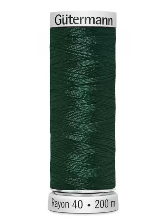 GÜTERMANN RAYON 40 N° 1208 Mallard Green