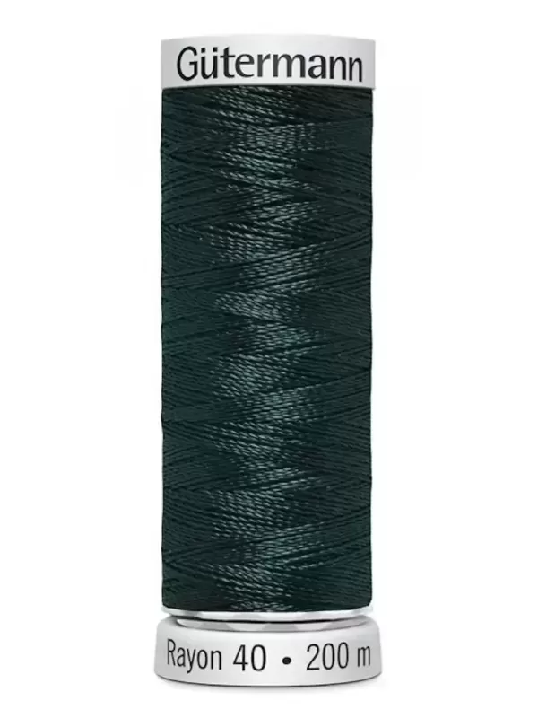 GÜTERMANN RAYON 40 N° 1536 Midnight Teal