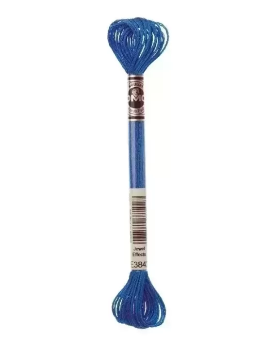 DMC Mouliné Effet Lumière (Art. 317W) E3843 Bleu piscine