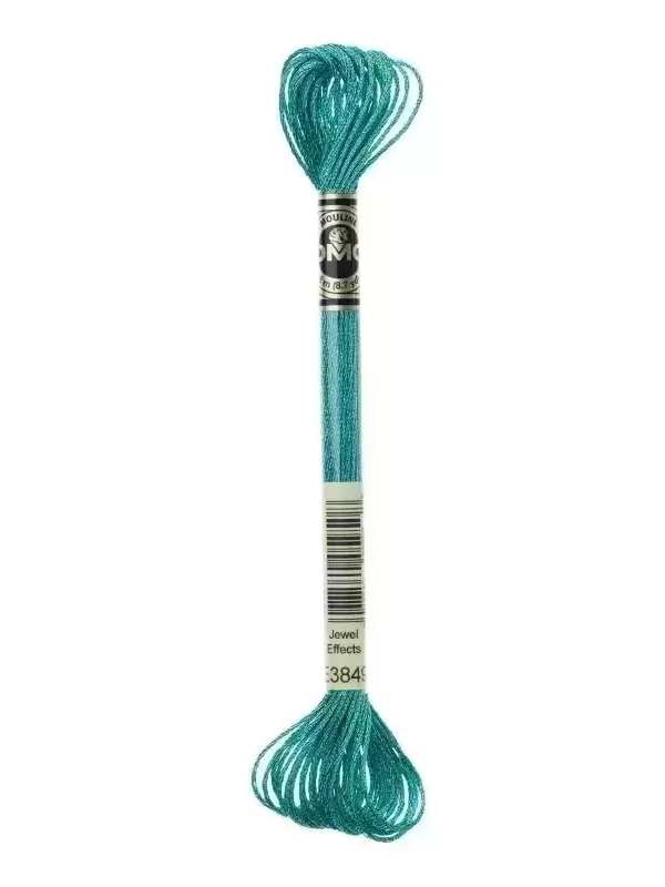 DMC Mouliné Effet Lumière (Art. 317W) E3849 Vert turquoise