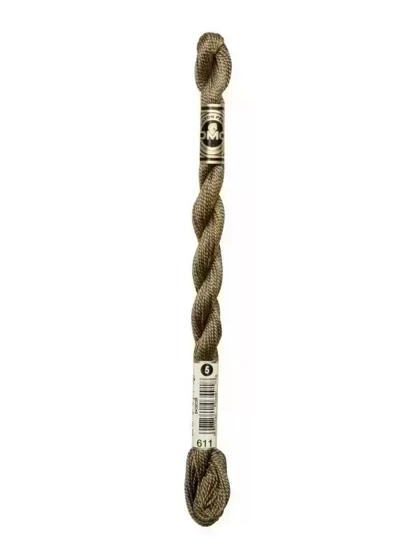DMC Coton Perlé N° 5 (Art. 115) 611 Sisal