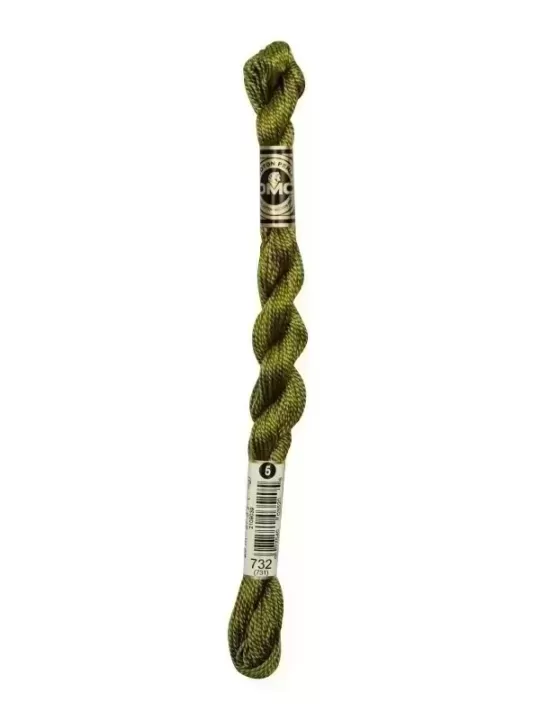 DMC Coton Perlé N° 5 (Art. 115) 732 Mordoré