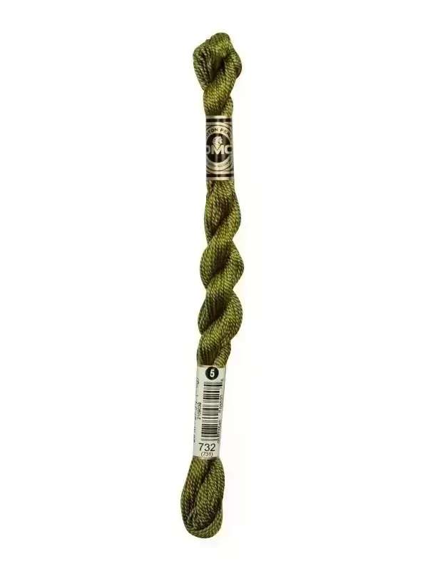 DMC Coton Perlé N° 5 (Art. 115) 732 Mordoré