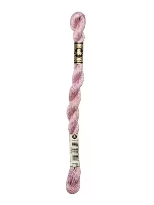 DMC Coton Perlé N° 5 (Art. 115) 778 Rose poivré