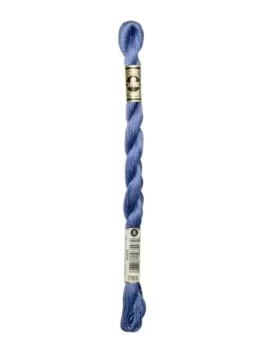 DMC Coton Perlé N° 5 (Art. 115) 793 Bleuet