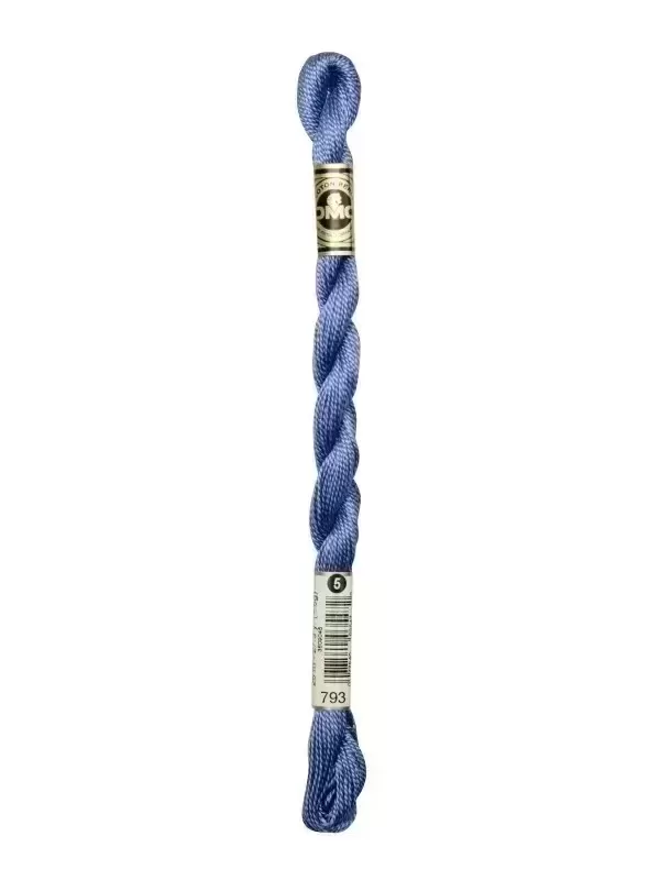 DMC Coton Perlé N° 5 (Art. 115) 793 Bleuet