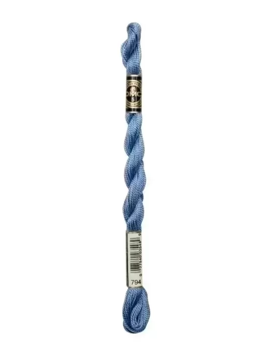 DMC Coton Perlé N° 5 (Art. 115) 794 Bleu layette
