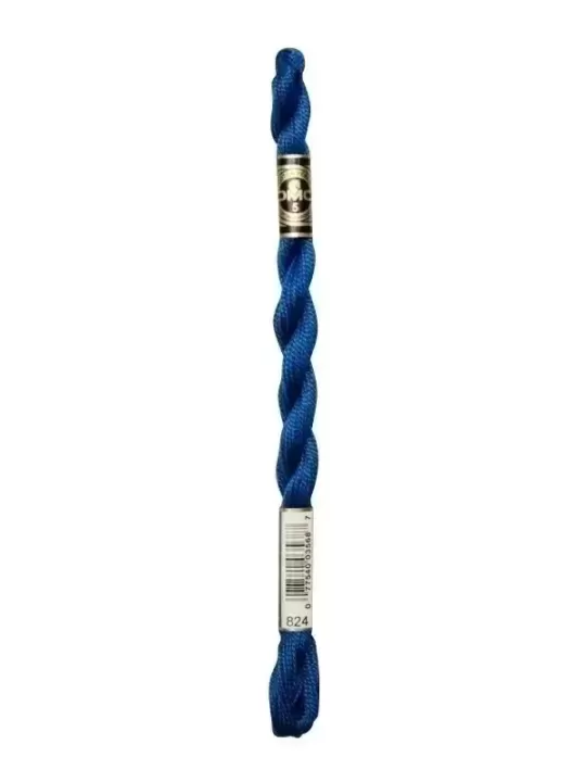 DMC Coton Perlé N° 5 (Art. 115) 824 Bleu océan