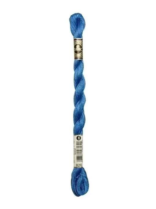DMC Coton Perlé N° 5 (Art. 115) 826 Bleu touareg