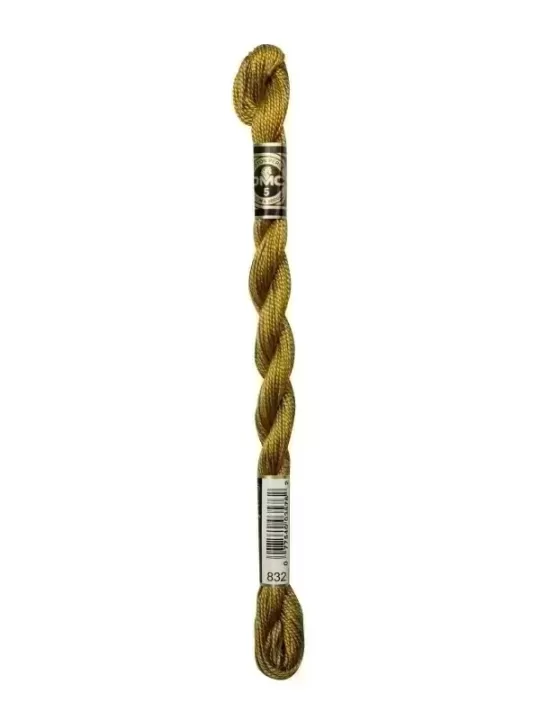 DMC Coton Perlé N° 5 (Art. 115) 832 Vert bronze clair