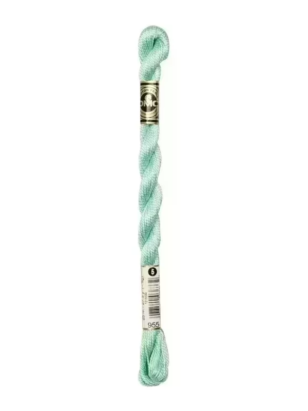 DMC Coton Perlé N° 5 (Art. 115) 955 Vert pâle