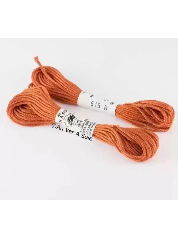 AU VER À SOIE - SOIE D'ALGER Feu N° 615