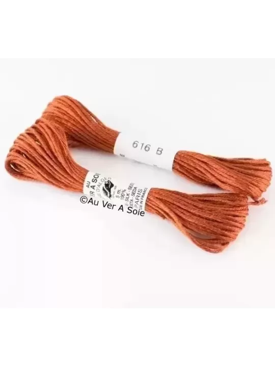 AU VER À SOIE - SOIE D'ALGER Feu N° 616