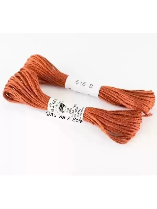 AU VER À SOIE - SOIE D'ALGER Feu N° 616