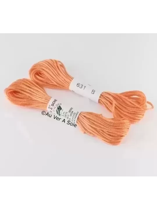 AU VER À SOIE - SOIE D'ALGER Pêche N° 631