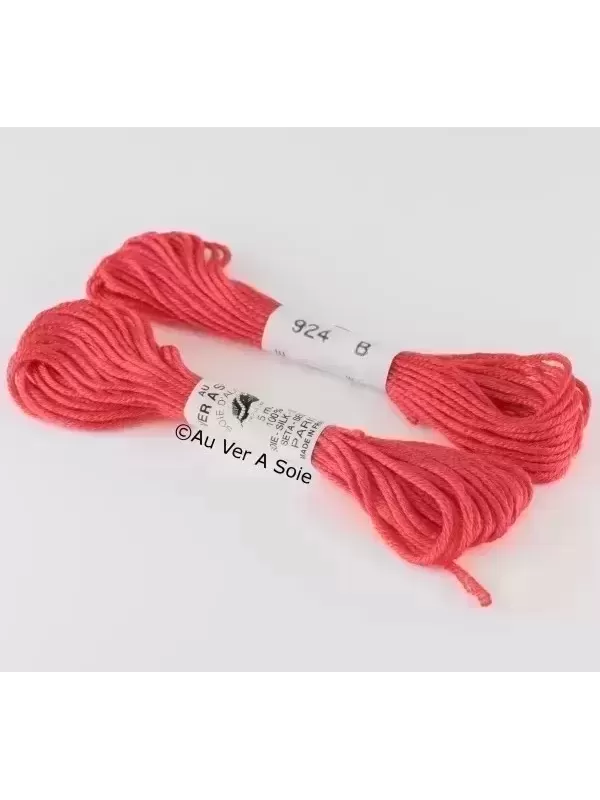 AU VER À SOIE - SOIE D'ALGER Pivoine N° 924