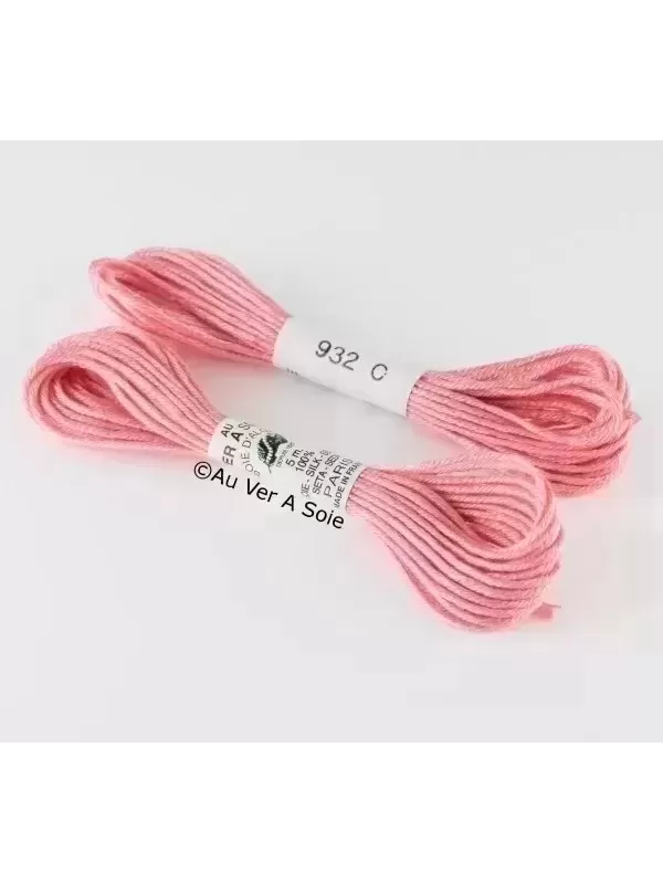 AU VER À SOIE - SOIE D'ALGER Coquelicot N° 936
