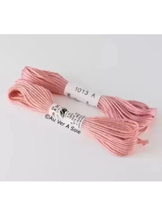 AU VER À SOIE - SOIE D'ALGER Rose de Chine N° 1013