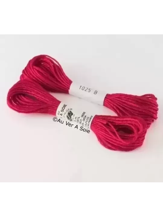 AU VER À SOIE - SOIE D'ALGER Rose fin N° 1025