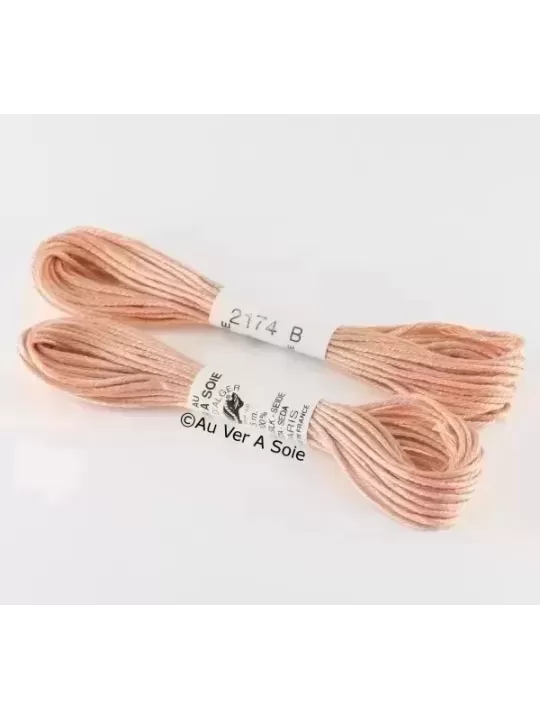 AU VER À SOIE - SOIE D'ALGER Pastels N° 2174