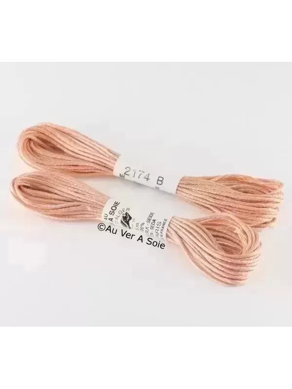 AU VER À SOIE - SOIE D'ALGER Pastels N° 2174