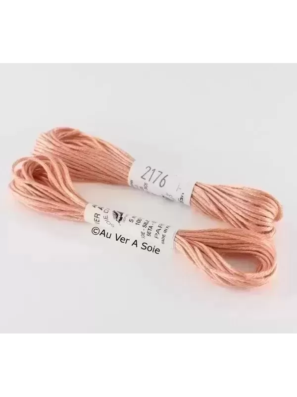 AU VER À SOIE - SOIE D'ALGER Pastels N° 2176