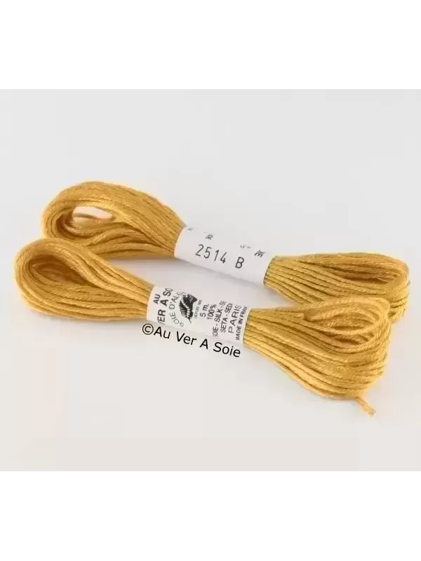 AU VER À SOIE - SOIE D'ALGER Cuivre N° 2514