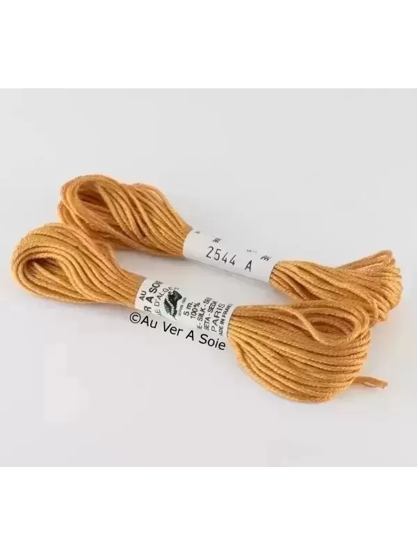AU VER À SOIE - SOIE D'ALGER Blé N° 2544