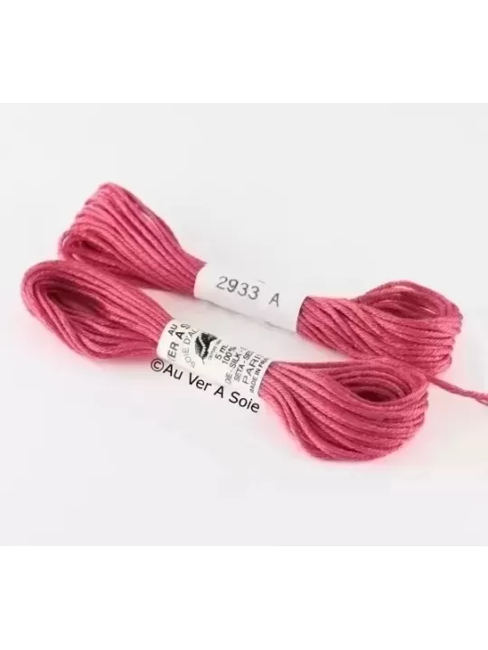 AU VER À SOIE - SOIE D'ALGER Laurier rose N° 2933