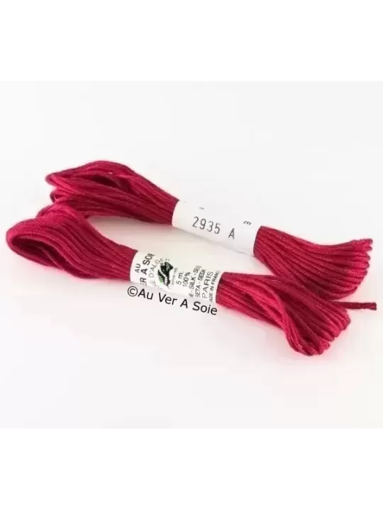 AU VER À SOIE - SOIE D'ALGER Laurier rose N° 2935