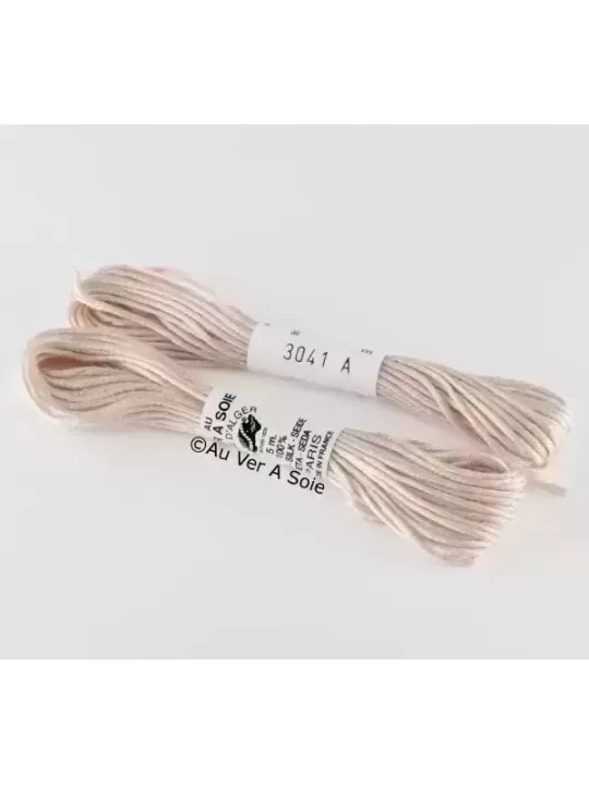 AU VER À SOIE - SOIE D'ALGER Violet Renaissance n° 3041