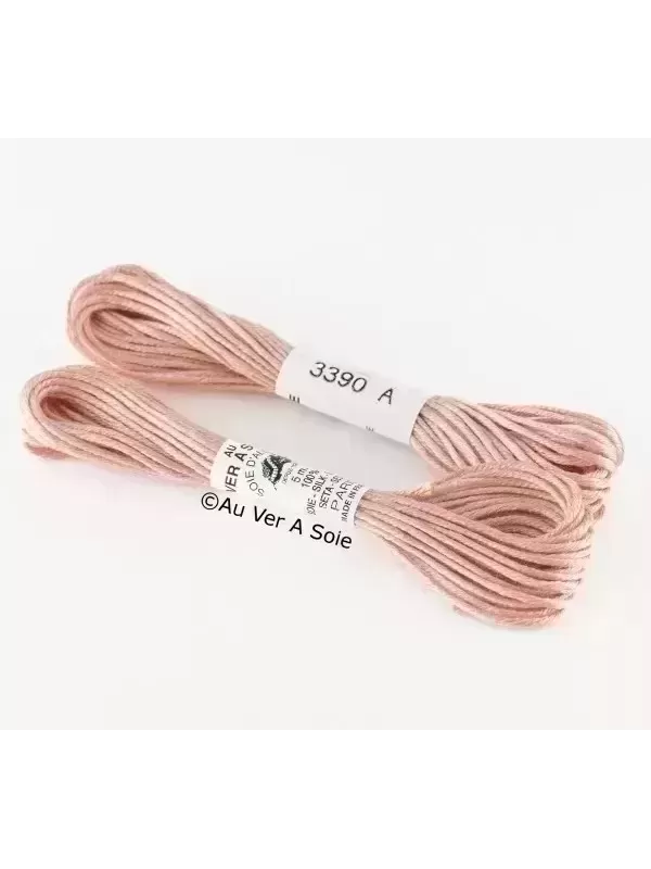 AU VER À SOIE - SOIE D'ALGER Pastels N° 3390