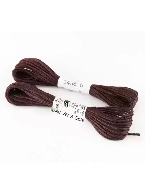 AU VER À SOIE - SOIE D'ALGER Taupe N° 3436