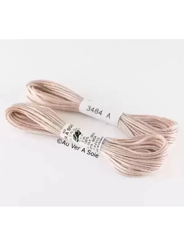 AU VER À SOIE - SOIE D'ALGER Pastels N° 3484