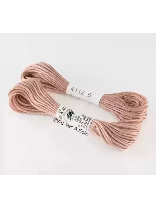 AU VER À SOIE - SOIE D'ALGER Gris ramier N° 4112