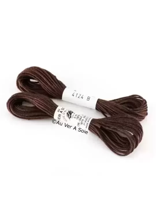 AU VER À SOIE - SOIE D'ALGER Marron N° 4124