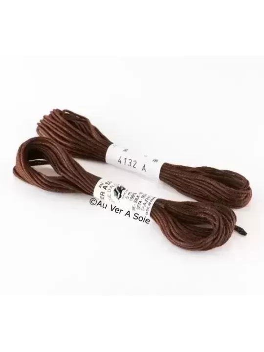 AU VER À SOIE - SOIE D'ALGER Marron N° 4132